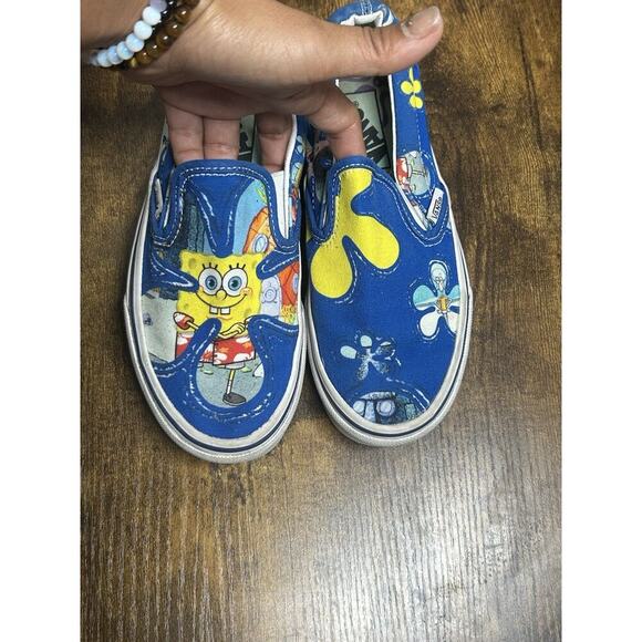 Vans Shoes - Vans Spongebob SquarePants x Classic Slip-On Shoes 'Alohabob' Size M 3.5 W 5